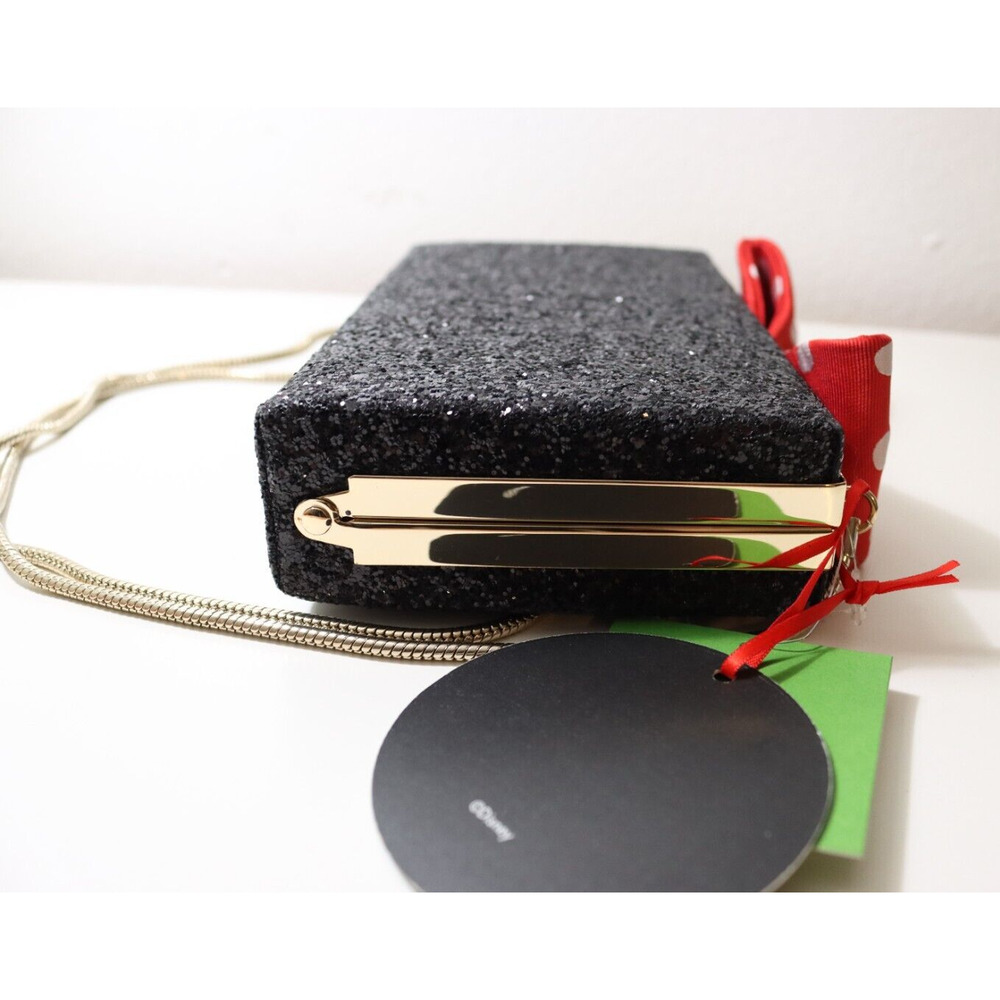 NWT Kate Spade x Disney Minnie Mouse BOW CLUTCH Crossbody Hand BAG Purse $328 - Picture 10 of 15